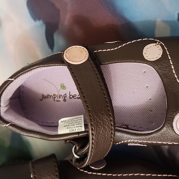 Jumping Bean Girls Shoes Size 8 Toddler EUC - Picture 2 of 5